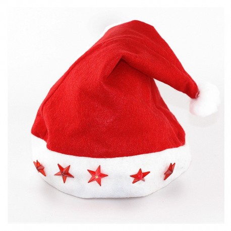 Gorro Natal Luzes Led