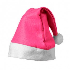 Gorros Natal Rosa Forte